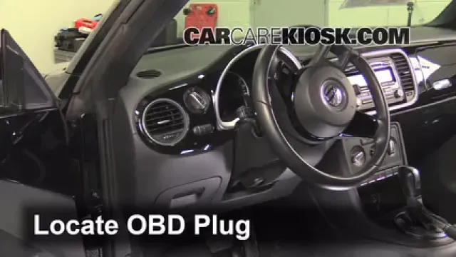 2013 Volkswagen Beetle 2.5L 5 Cyl. Convertible (2 Door) Lumière « Check engine » du moteur Diagnostic